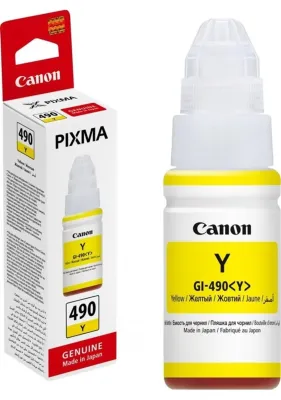 Canon GI-490Y Orijinal Sarı Mürekkep - 1