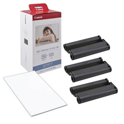 Canon KP-108 Selphy CP Serisi İçin 10x15 Kağıt Kartuş Set - 1