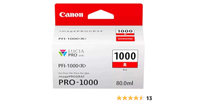 Canon PFI-1000 Red Mürekkep Kartuş EUR/OCN (0554C001) - 1