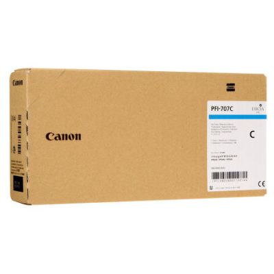 Canon PFI-707C Orjinal Mavi Kartuş 9822B001 - 1
