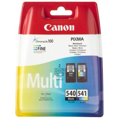 Canon PG-540BK + CL-541 2'li Paket Kombo Mürekkep Kartuş