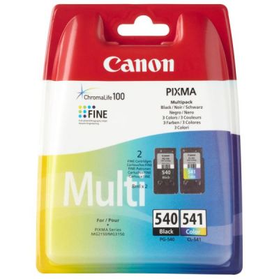 Canon PG-540BK + CL-541 2′li Paket Kombo Mürekkep MX-395 Kartuş - 1