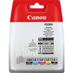 Canon - Canon PGI-580/CLI-581 Orjinal Kartuş Avanyajlı Set