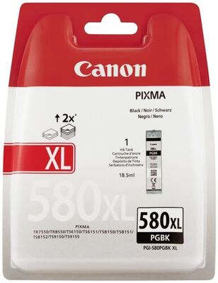 Canon PGI-580XL Siyah Orjinal Kartuş - 1