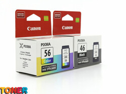 Canon - Canon Pixma E414 Kartuş Seti PG-46 CL-56