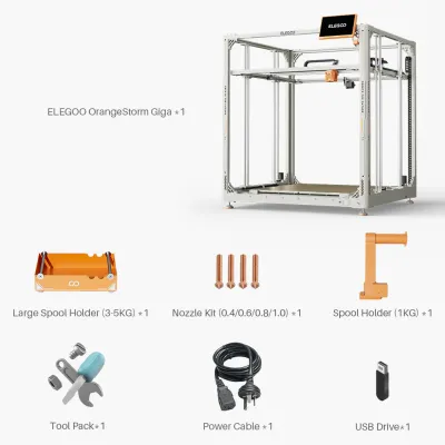 Elegoo OrangeStorm Giga 3D Yazıcı - 4