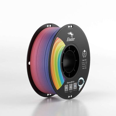 Ender-PLA+ Rainbow Filament 1.75mm 1KG