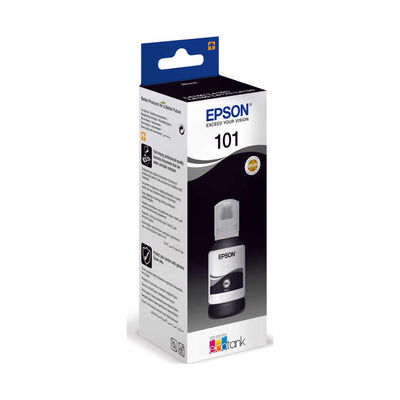 Epson 101 EcoTank C13T03V14A Siyah Orjinal Mürekkep