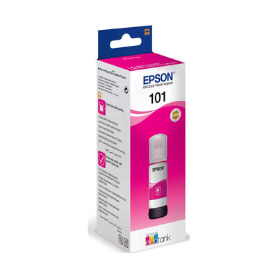 Epson 101 EcoTank C13T03V34A Kırmızı Orjinal Mürekkep