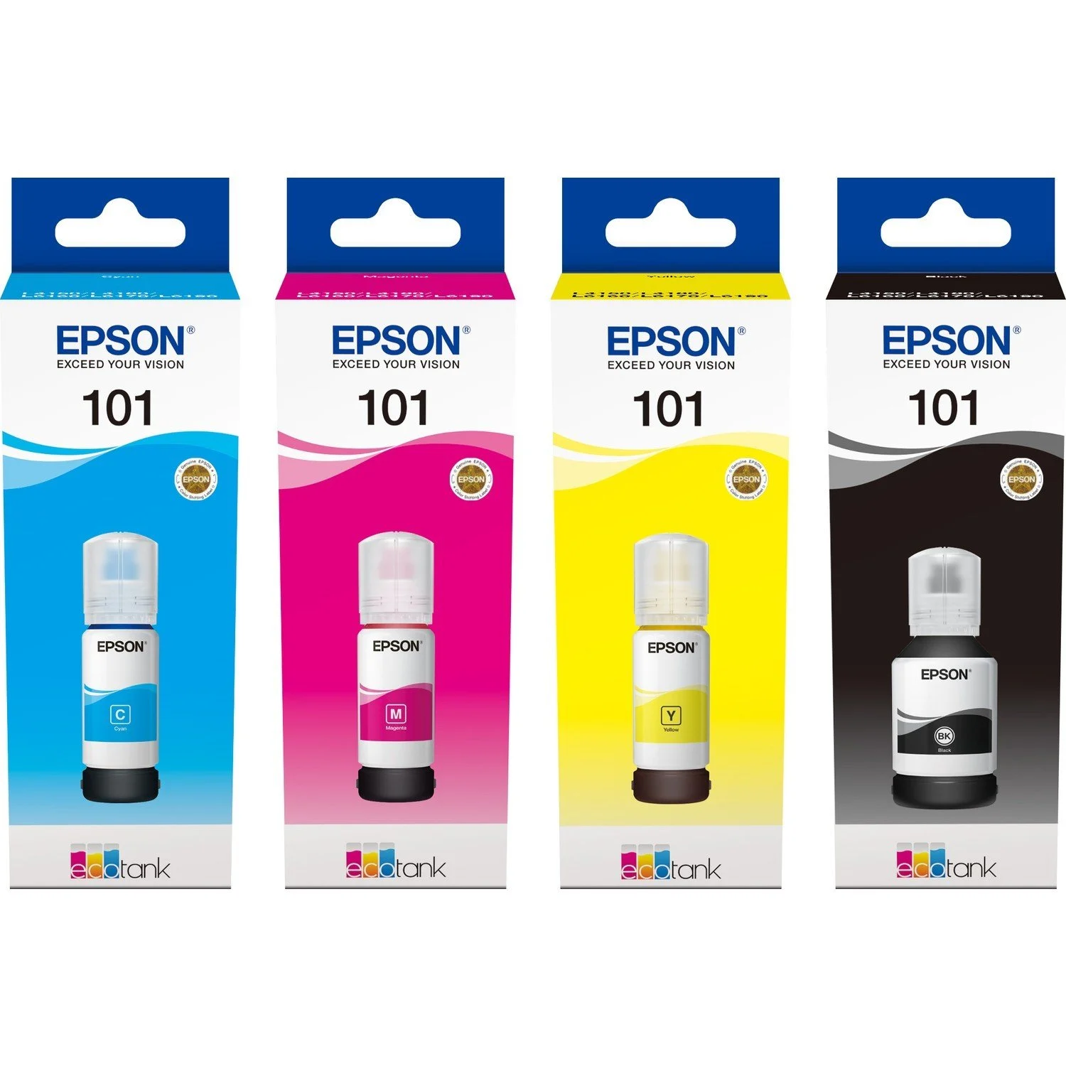 Epson 101 T03V6 4lü Multipack Orjinal Mürekkep Kartuş - 1