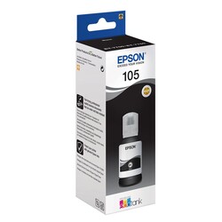 Epson 105 C13T00Q140 Siyah Orijinal Mürekkep - Epson