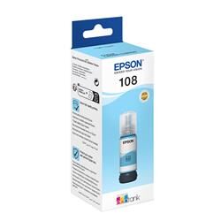EPSON 108 Açık Mavi Mürekkep Kartuş - Epson