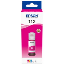 Epson - Epson 112 Orjinal Kırmızı Şişe Mürekkep 13T06C34A