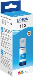 Epson 112 Orjinal Mavi Şişe Mürekkep C13T06C24A - Epson