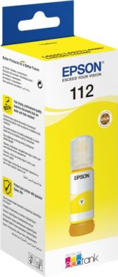 Epson 112 Orjinal Sarı Şişe Mürekkep C13T06C44A