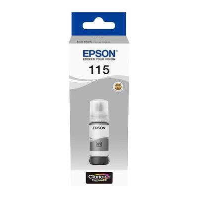 Epson 115 Orjinal Gri Mürekkep