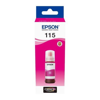 Epson 115 Orjinal Kırmızı Mürekkep