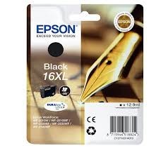 Epson - Epson 163140 16XL Siyah Mürekkep Kartuş