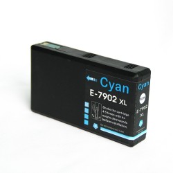 Epson - Epson 7902XL Mavi Muadil Kartuş