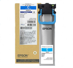 Epson - Epson C13T01D200 Mavi Orjinal Kartuş - WorkForce WF-C529R (T12898)