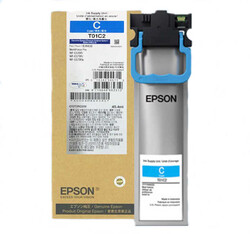 Epson C13T01D200 Mavi Orjinal Kartuş - WorkForce WF-C529R (T12898) - Epson