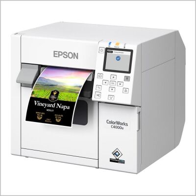 Epson Colorworks Cw-C4000e Renkli Barkod Yazıcı - 2