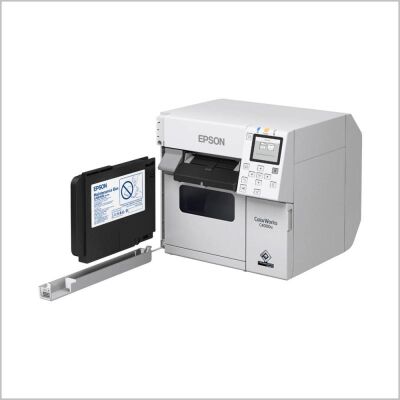 Epson Colorworks Cw-C4000e Renkli Barkod Yazıcı - 1