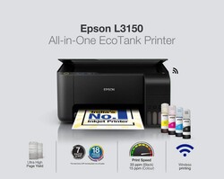 EPSON L3150 ECOTANK FOTOKOPİ,TARAYICI, WİFİ Özellikli MÜREKKEP TANKLI YAZICI - 4