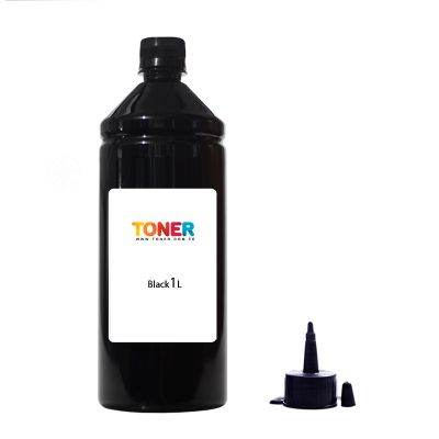 1 Litre Universal Muadil Siyah (Black) Mürekkep - 1 LT - 1