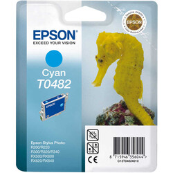 Epson - Epson T0482-C13T04824020 Mavi Orjinal Kartuş