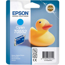 Epson - Epson T0552-C13T05524020 Mavi Orjinal Kartuş