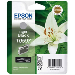 Epson T0597-C13T05974020 Açık Siyah Orjinal Kartuş - Epson