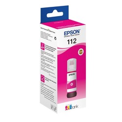 Epson - Epson T112 Kırmızı Mürekkep Kartuş (C13T06C34A) Ecotank L15150-L15160