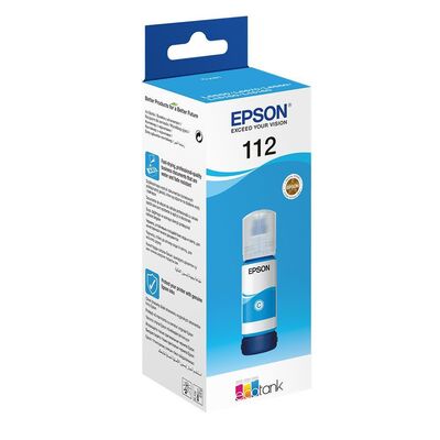 Epson T112 Mavi Mürekkep Kartuş (C13T06C24A) Ecotank L15150-L15160