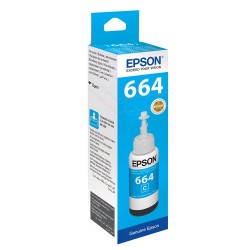 Epson - EPSON T6642 L100/ L200/ L300 (C13T66424A) MAVİ MÜREKKEP 70ML