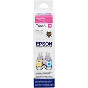 Epson T6643 Kırmızı Muadil Mürekkep - 1