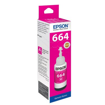 EPSON T6643 L100/ L200/ L300 (C13T66434A) KIRMIZI MÜREKKEP 70ML - 1