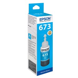 Epson T6732 C13T67324A Mavi Orijinal Mürekkep - Epson