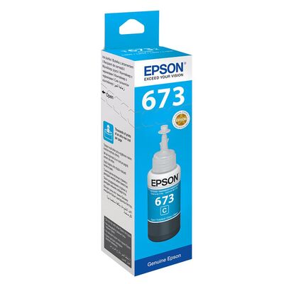 Epson T6732 C13T67324A Mavi Orijinal Mürekkep - 1