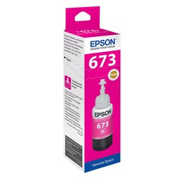 Epson - Epson T6733 C13T67334A Kırmızı Orijinal Mürekkep