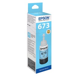 Epson - Epson T6735 C13T67354A Açık Mavi Orijinal Mürekkep