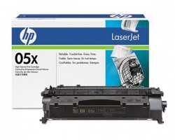 HP 05X 2'li Paket Yüksek Kapasiteli Siyah Orijinal LaserJet Toner Kartuşları - 1