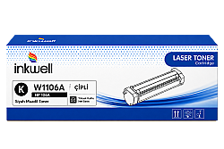 HP 106A W1106A Siyah Muadil Toner ÇİPLİ - HP