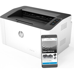 HP 107W Mono Lazer Wi-Fi Yazıcı 4ZB78A - Thumbnail