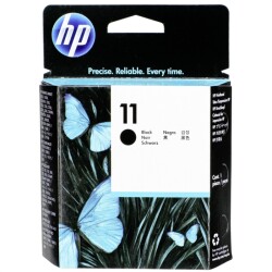 HP 11 Siyah Orijinal Mürekkep Kartuşu C4810AE - HP