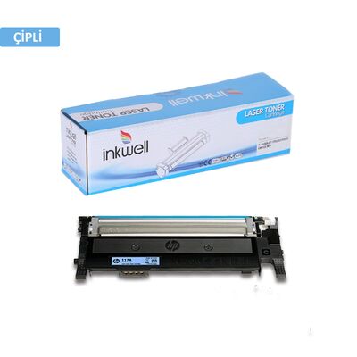 HP 117A Mavi Çipli Muadil Toner W2071A - 1