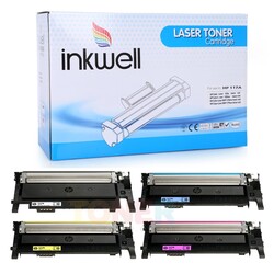 HP - HP 117A Muadil Toner Seti Tüm Renkler Chipsiz