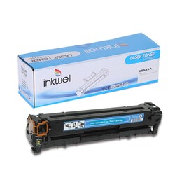 HP 125A CB541A Mavi Muadil Toner - Thumbnail