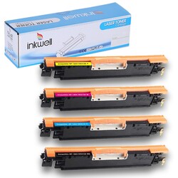 HP - HP 126A Muadil Toner Seti Tüm Renkler