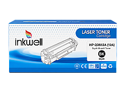 HP Q2612A (12A) Siyah Muadil Toner - 1